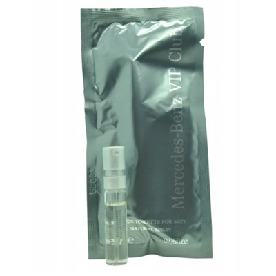 MERCEDES BENZ VIP CLUB BLACK LEATHER edt (m) 1.5ml пробник