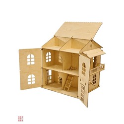 Конструктор "МультиДом" 52х61х58 см. 177 деталей