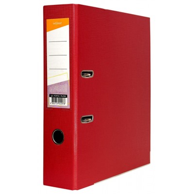 Папка-регистратор 75 мм PVC 2-стор. разборный, малиновый, с уголками P2PVC-75/RR inФОРМАТ