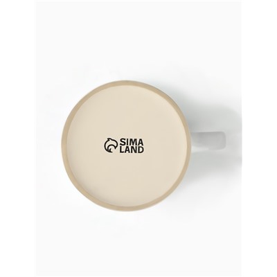 Кружка новогодняя керамическая «Пусть случится чудо», 360 мл, ручная работа