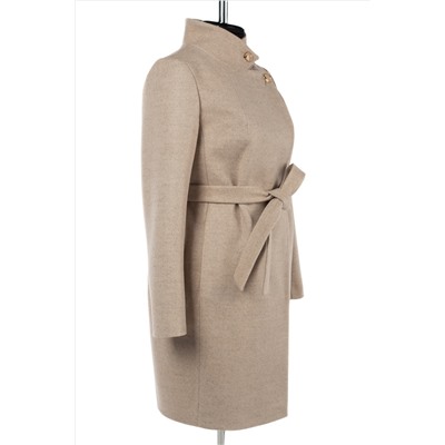 01-10257 Пальто женское демисезонное (пояс)