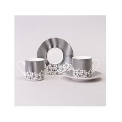 Кофейный набор 4пр, на 2 перс, 180мл, фрф TOP STYLE  LEFARD п/уп