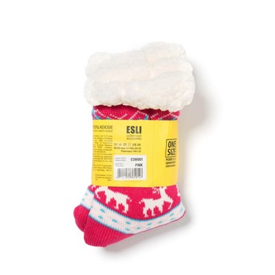 Теплые ESLI Носки-слиперы ESW001