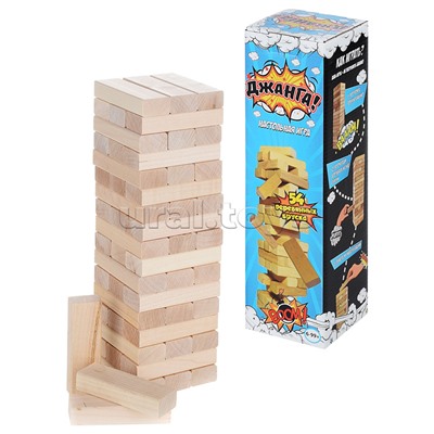 Игра "Джанга" 54 брусочка
