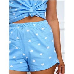 Лучия - пижама темно-голубой