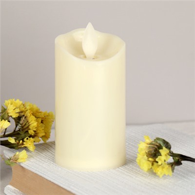 Свеча светодиодная подвижный фитиль 11 см / VFR-40 /уп 12/480