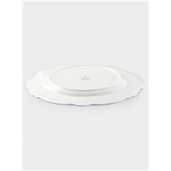 Тарелка WY Flowers song, d=26.5 см, фарфор, белая