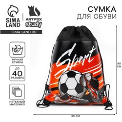 Мешок для обуви, Sport, (нетканый материал) 41×30 см