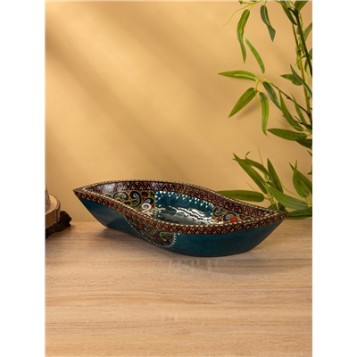 УЦЕНКА Блюдо «Ломбок стайл» дерево 33×17×7 см