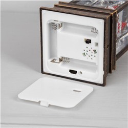 Светодиодная фигура «Снеговик и пингвин» 9×23×9 см, пластик, батарейки ААх3 (не в комплекте), USB, свечение тёплое белое