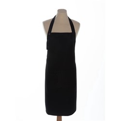 Фартук «Этель. Стиль», чёрный, 70×80 см, 80% п/э, 20% хлопок