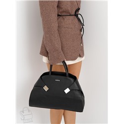 Сумка женская кожаная 98349-2P black Velina Fabbiano-Safenta  в Новосибирске