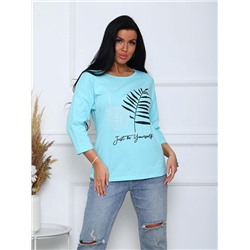 Футболка "Сильвана" (Бирюза)