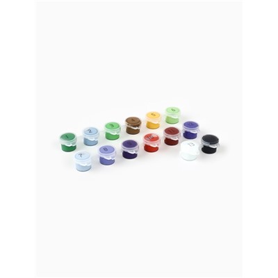 Новогодняя картина по номерам с подрамником и гирляндой «Подготовка к Новому году», 20×30 см