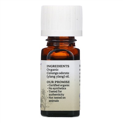 Aura Cacia, чистое эфирное масло, иланг-иланг III, 7,4 мл (0,25 жидк. унции)