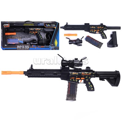 Автомат "Профи" с мягкими полимерными пулями, в коробке