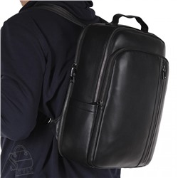 Рюкзак мужской кожаный 131419-159H black Heanbag