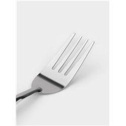Вилки столовые Доляна «Оптима», длина 19 см, набор 12 шт., нержавеющая сталь, серебристые