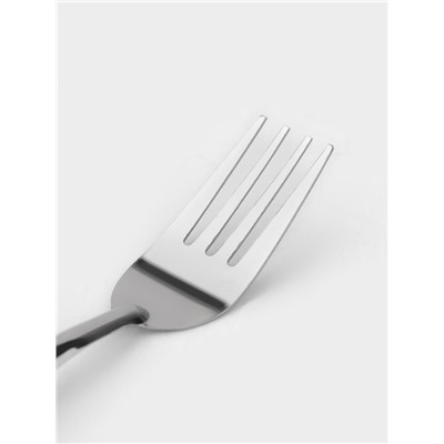 Вилки столовые Доляна «Оптима», длина 19 см, набор 12 шт., нержавеющая сталь, серебристые