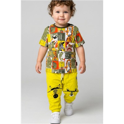 Комплект детский трикотажный для мальчиков: джемпер (футболка), брюки PLAYTODAY, 1243360