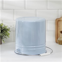 УЦЕНКА Ведро 12 л цельнотянутое с крышкой светлое