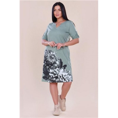 453 Платье California Love (Оливка)