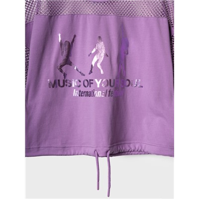 Джемпер трикотажный для девочек (футболка)