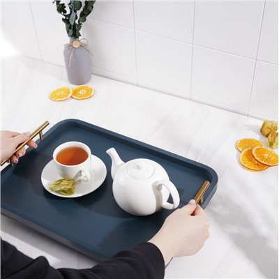 Поднос с ручками Magistro Garona, 40×29.5 см, бамбук