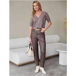 Джемпер тонкой вязки из вискозы с нейлоном