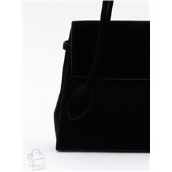 Сумка женская кожаная 2424YF black Polina&Eiterou