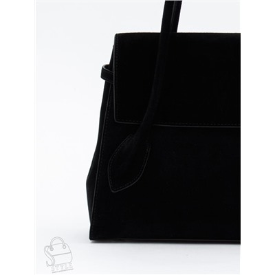 Сумка женская кожаная 2424YF black Polina&Eiterou