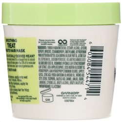 Garnier, Fructis, 1-минутная разглаживающая маска для волос, с экстрактом авокадо, 100 мл