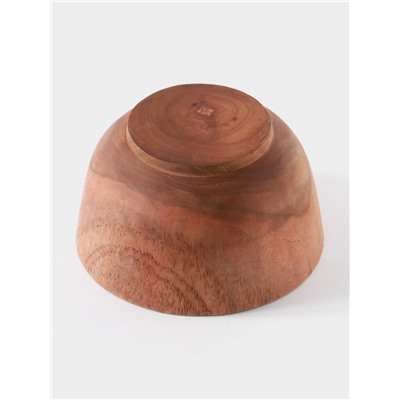 Миска, 13×13×7 см, тиковое дерево