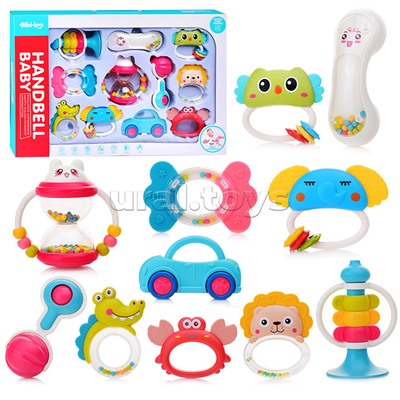 Набор погремушек в коробке