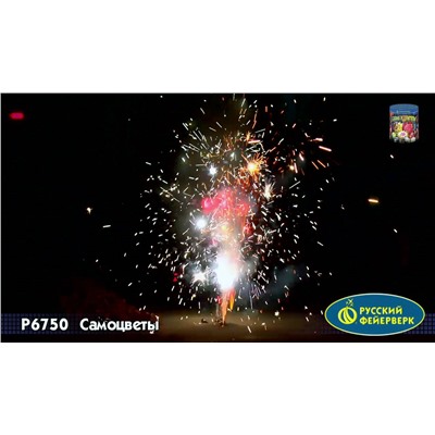 Фейерверк + фонтан Р6750 Сияние / Самоцветы (0,8" х 10)