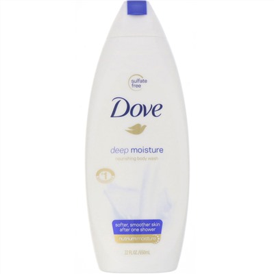 Dove, Питательный гель для душа Deep Moisture, 650 мл