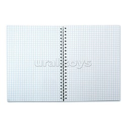 Тетрадь 80л. на гребне "Яркий цветок"