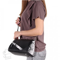 Сумка женская кожаная 0753 black Polina&Eiterou/50