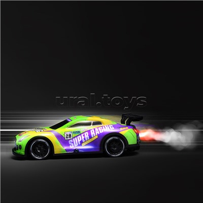 Машина "Дрифт" р/у, со спреем, 27 MHz, в коробке