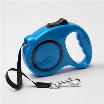 Рулетка, 3 м, до 11.5 кг, эргономичная, синяя