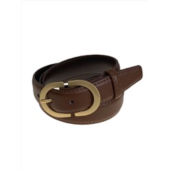 Ремень женский из искусственной кожи , цвет рыже-коричневый