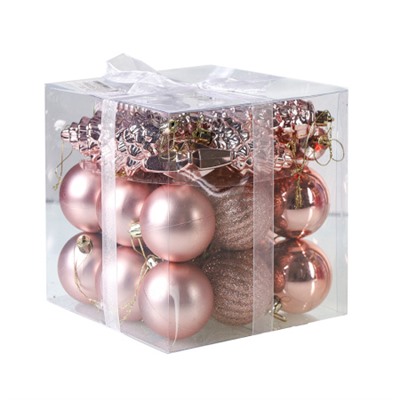 Елочные шары 31 штук 7 см Ассорти / HX-24 /уп 24/