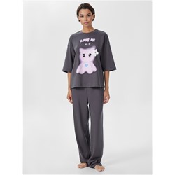 КОМПЛЕКТ ЖЕНСКИЙ (ФУТБОЛКА, БРЮКИ) 592528