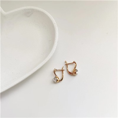 Серьги с кристаллами Swarovski