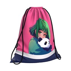 Сумка для сменной обуви 36,5х44 см Panda Hugs 62836 ErichKrause
