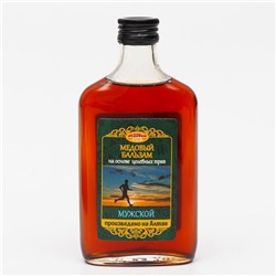 Безалкогольный алтайский медовый бальзам на травах «Мужской», 250 мл