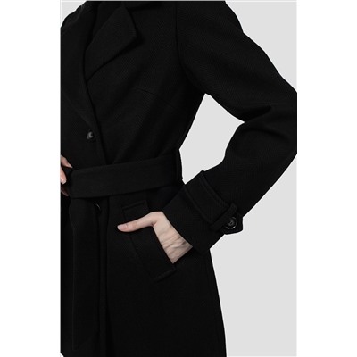 01-12246 Пальто женское демисезонное (пояс)