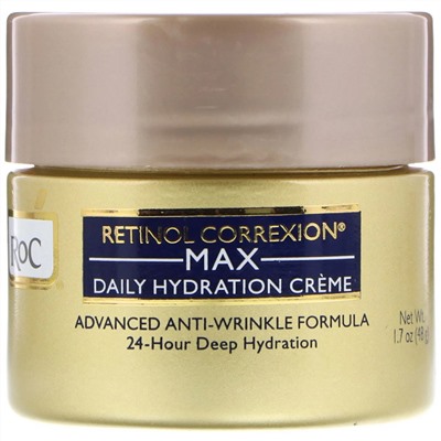 RoC, Retinol Correxion, дневной крем для максимального увлажнения с ретинолом, 48 г (1,7 унции)