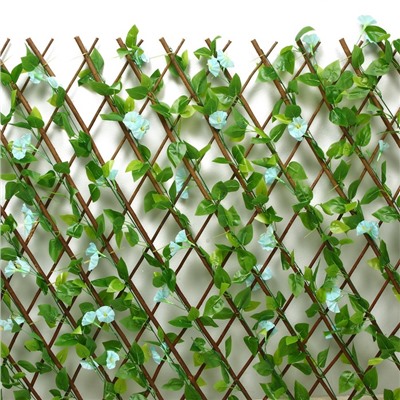 Ограждение декоративное, 175×70 см, «Цветы», МИКС, Greengo
