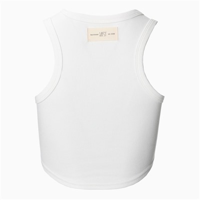 Топ в рубчик женский MIST, onesize, белый